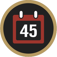 Icon image representing 45 Day Trial Performance Promise